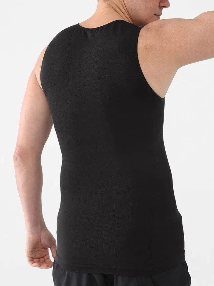 Men's Tummy Control Tank Top Shaping Compression Shirt