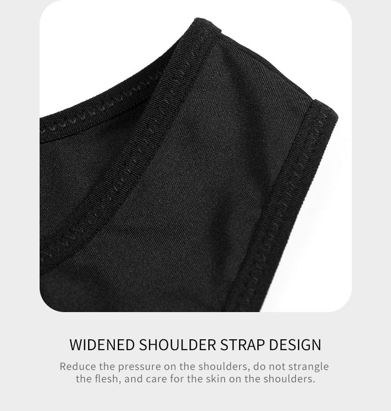 Men Tummy Control Compression Shirt Tank Top with Hook and Eye Closure
