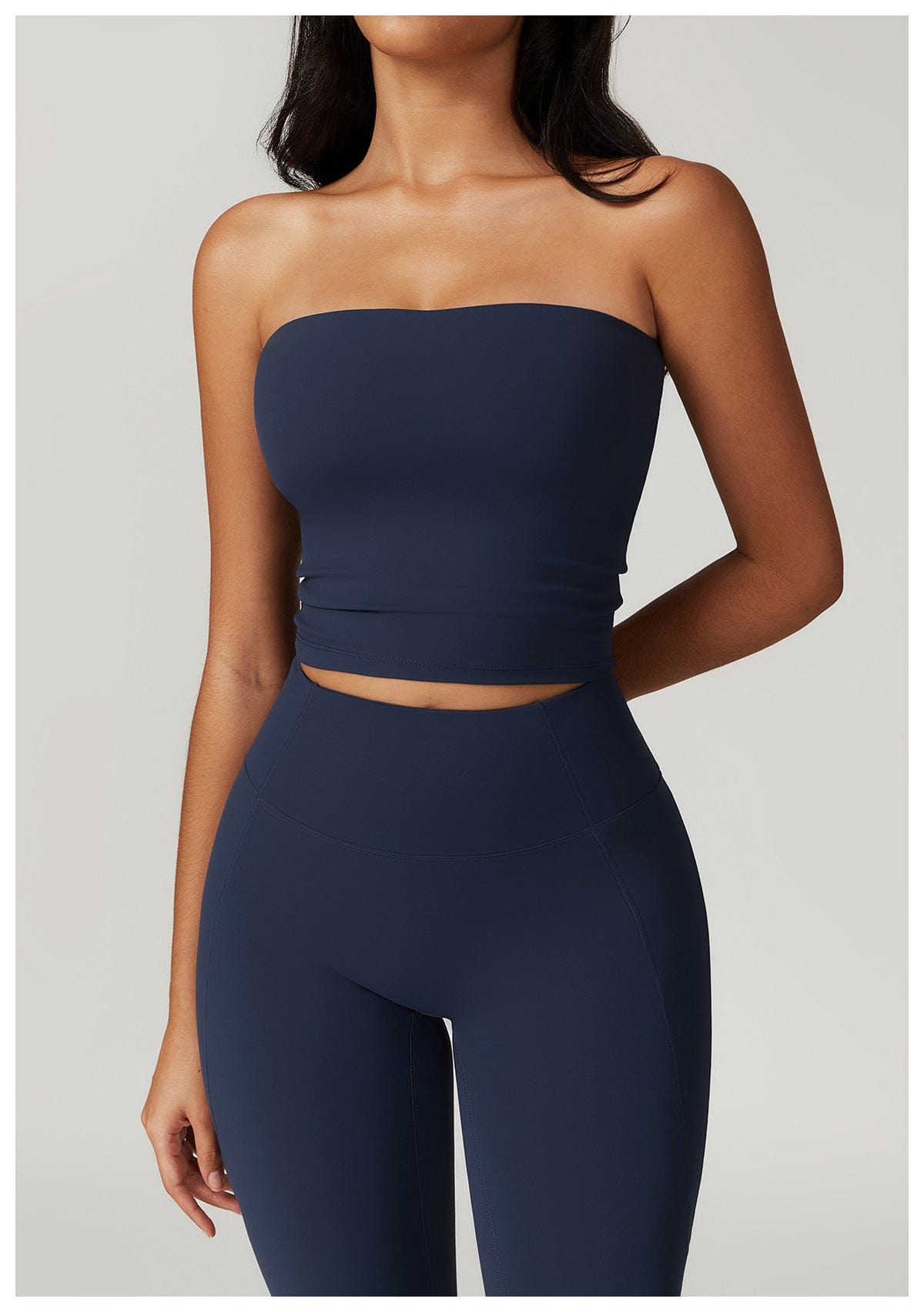 Seamless Strapless Quick-Dry Shaping Tube Tank Top for Women