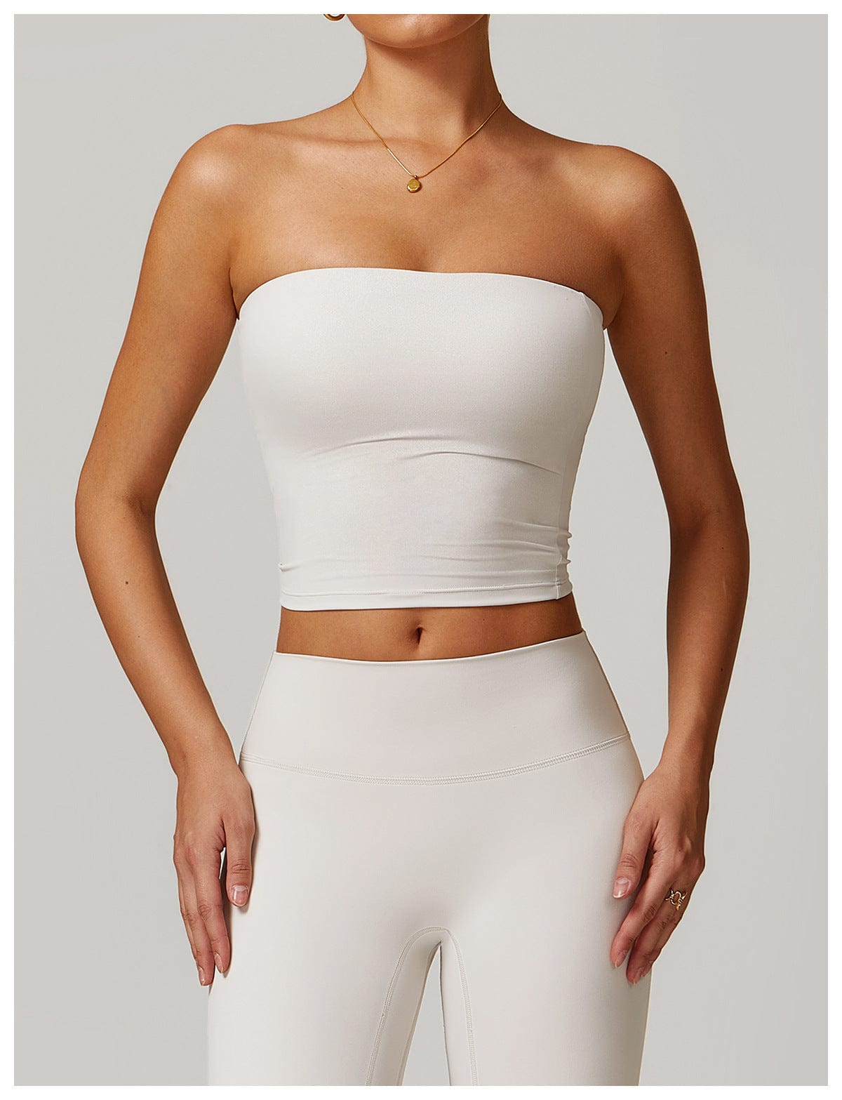 Seamless Strapless Quick-Dry Shaping Tube Tank Top for Women