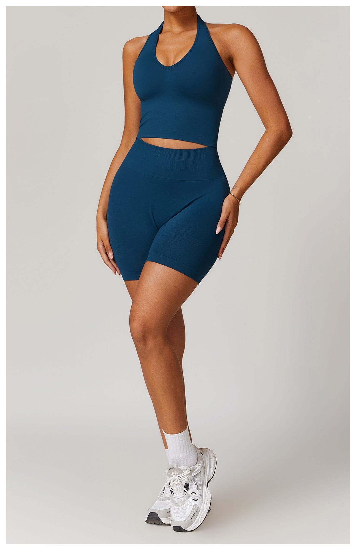 Seamless Halter Neck Sport Shaping Tank Top