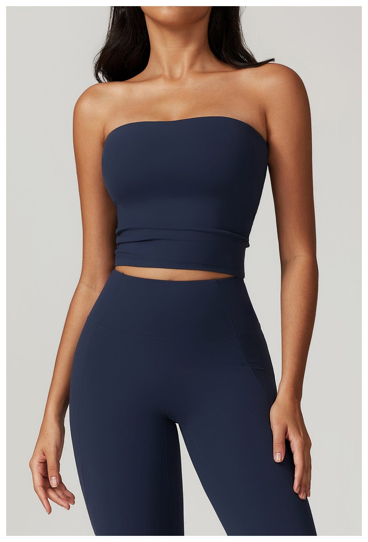 Seamless Strapless Quick-Dry Shaping Tube Tank Top for Women
