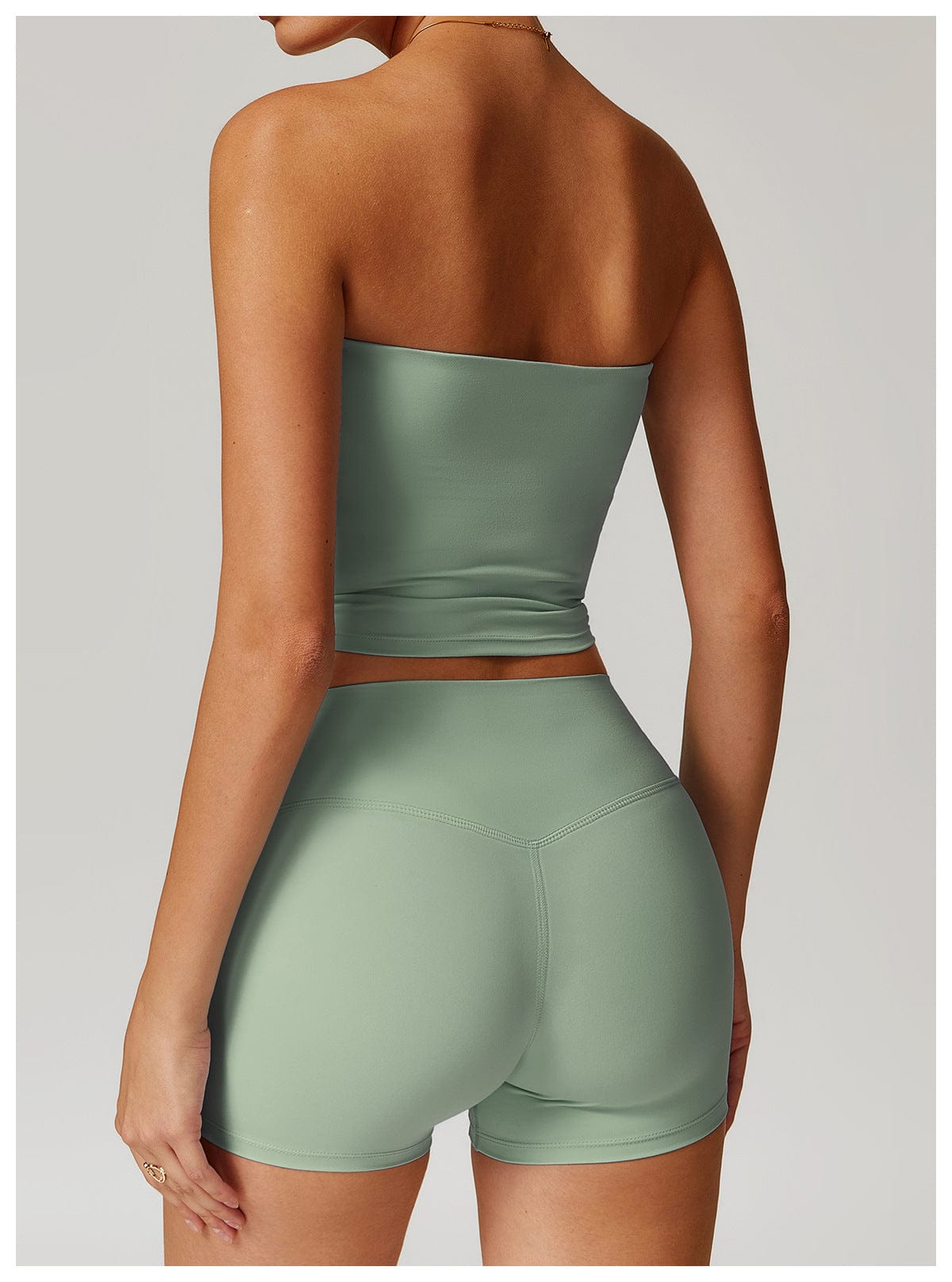 Seamless Strapless Quick-Dry Shaping Tube Tank Top for Women