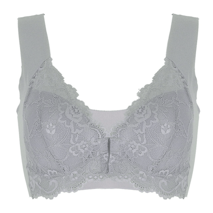 Front Closure Lace Wireless Bra