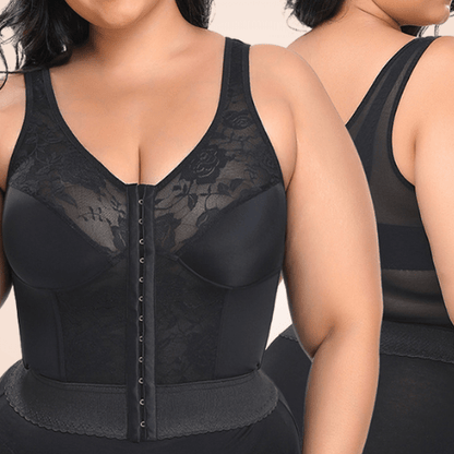 Front Closure Non-Wired Body Shaping Supportive Bra