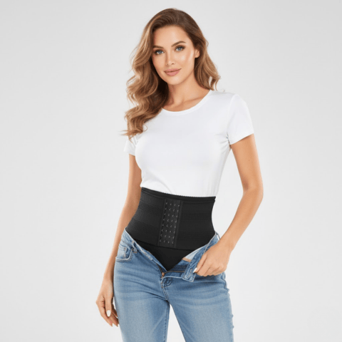 Women Lace Shaping Briefs High Waist Trainer Corset