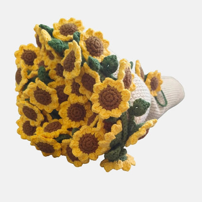 🌻 Crochet Sunflower Bouquet Blanket Pattern 🌻