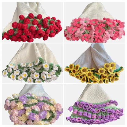6 in 1  Crochet Flower Blanket PDF