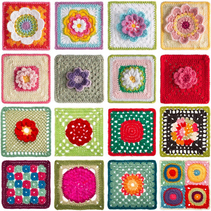 365 Granny Square Patterns: Ultimate