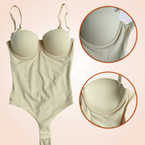 Invisible Backless Slimming Thong Full Bodysuit