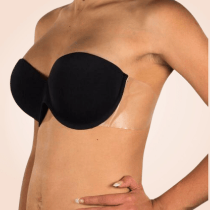 Invisible Stick-On Strapless Underwired Push Up Bra