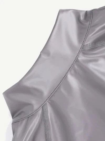 Long Sleeve Shaping Sauna Suit with Front Zipper
