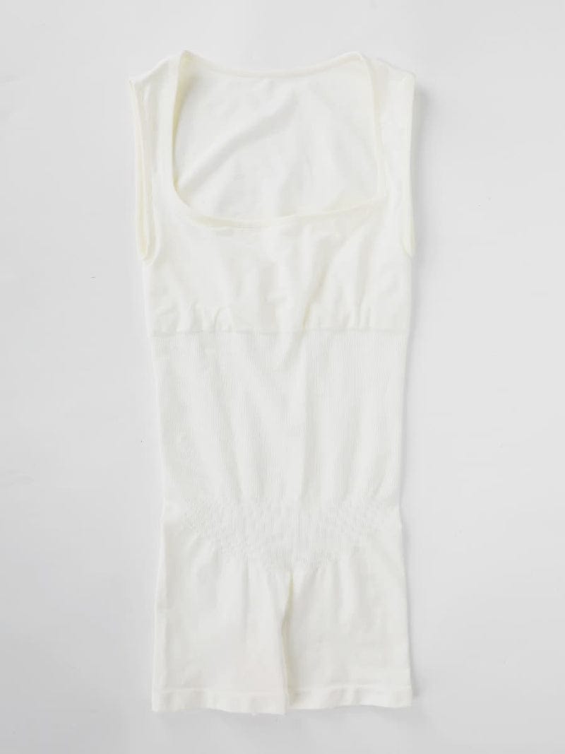 Square Neck Tummy Control Shaping Jumpsuit