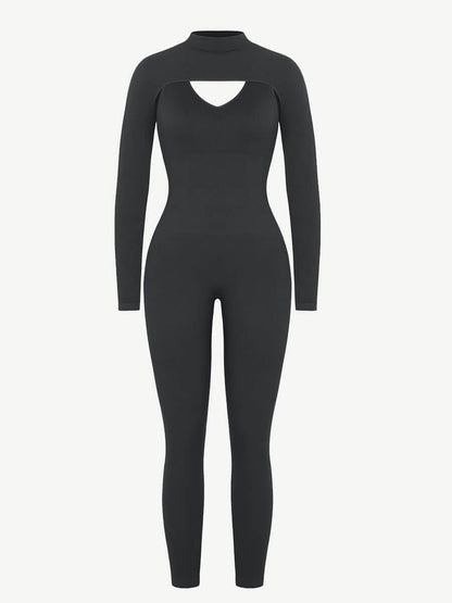 Stretchy Tummy Control Shaping Jumpsuit