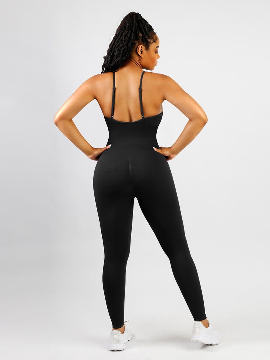 Stretchy Tummy Control Shaping Jumpsuit