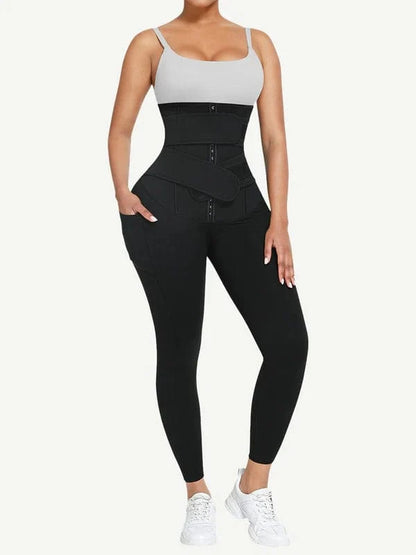 High Waist Trainer Tummy Control Shaping Leggings