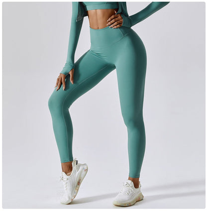 Women's High Waist Tummy Control Gym Shaping Leggings