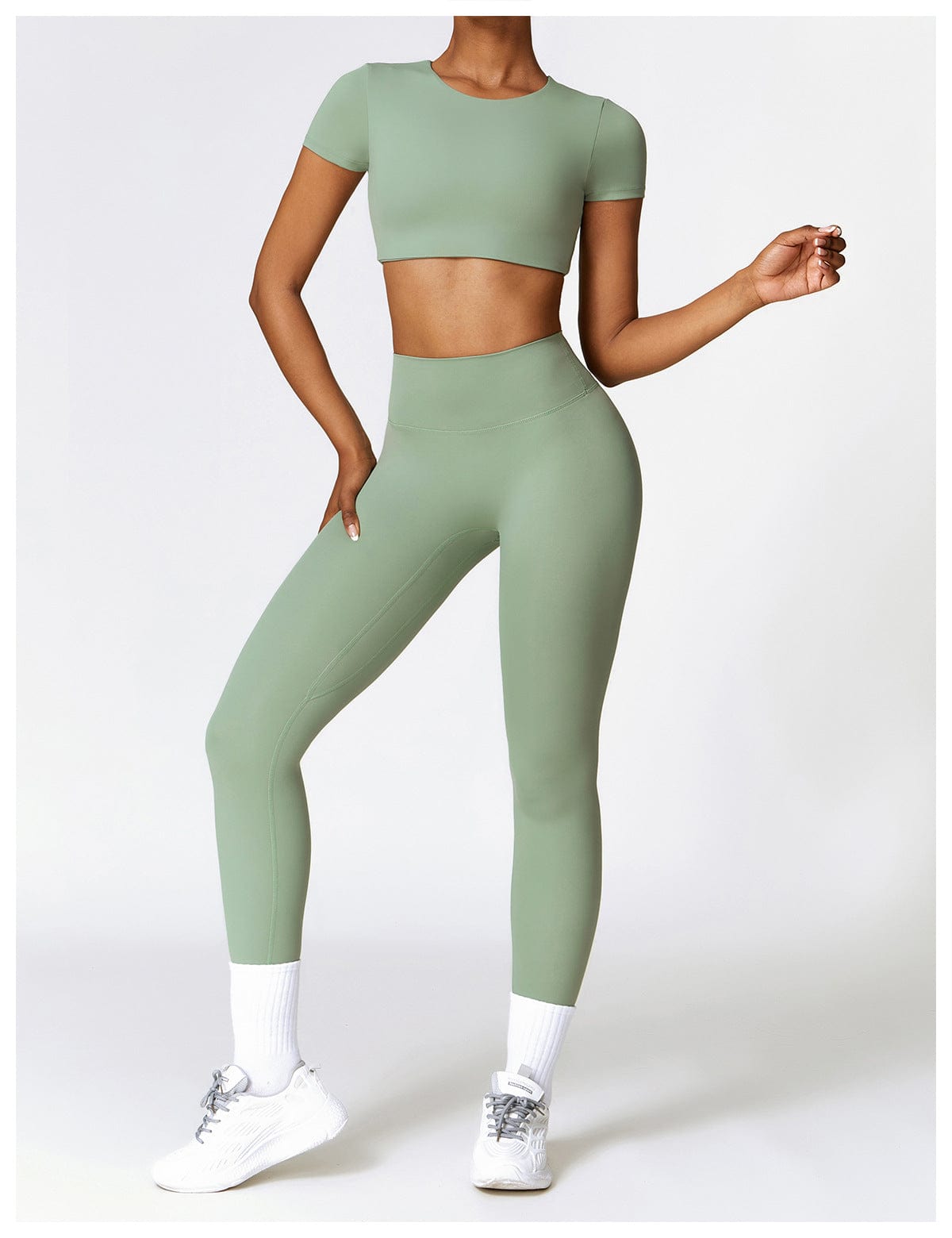 High-Waisted Hip Lifting Activewear Shaper Gym and Sports Leggings