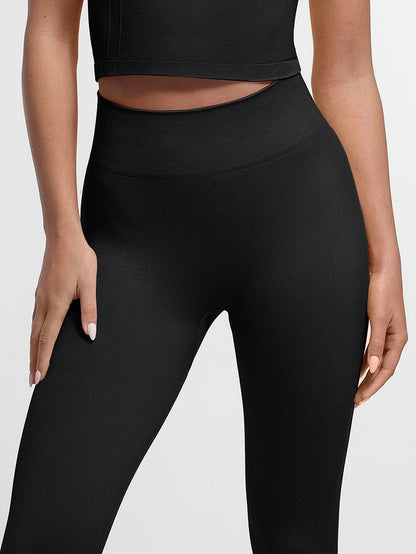 Seamless Bum Lift Double-Layer Shaping Sport Yoga Leggings