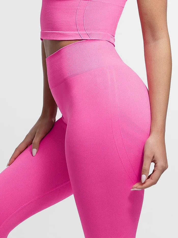 Seamless Bum Lift Double-Layer Shaping Sport Yoga Leggings