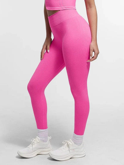 Seamless Bum Lift Double-Layer Shaping Sport Yoga Leggings