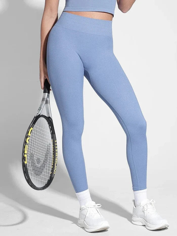 Seamless Bum Lift Double-Layer Shaping Sport Yoga Leggings