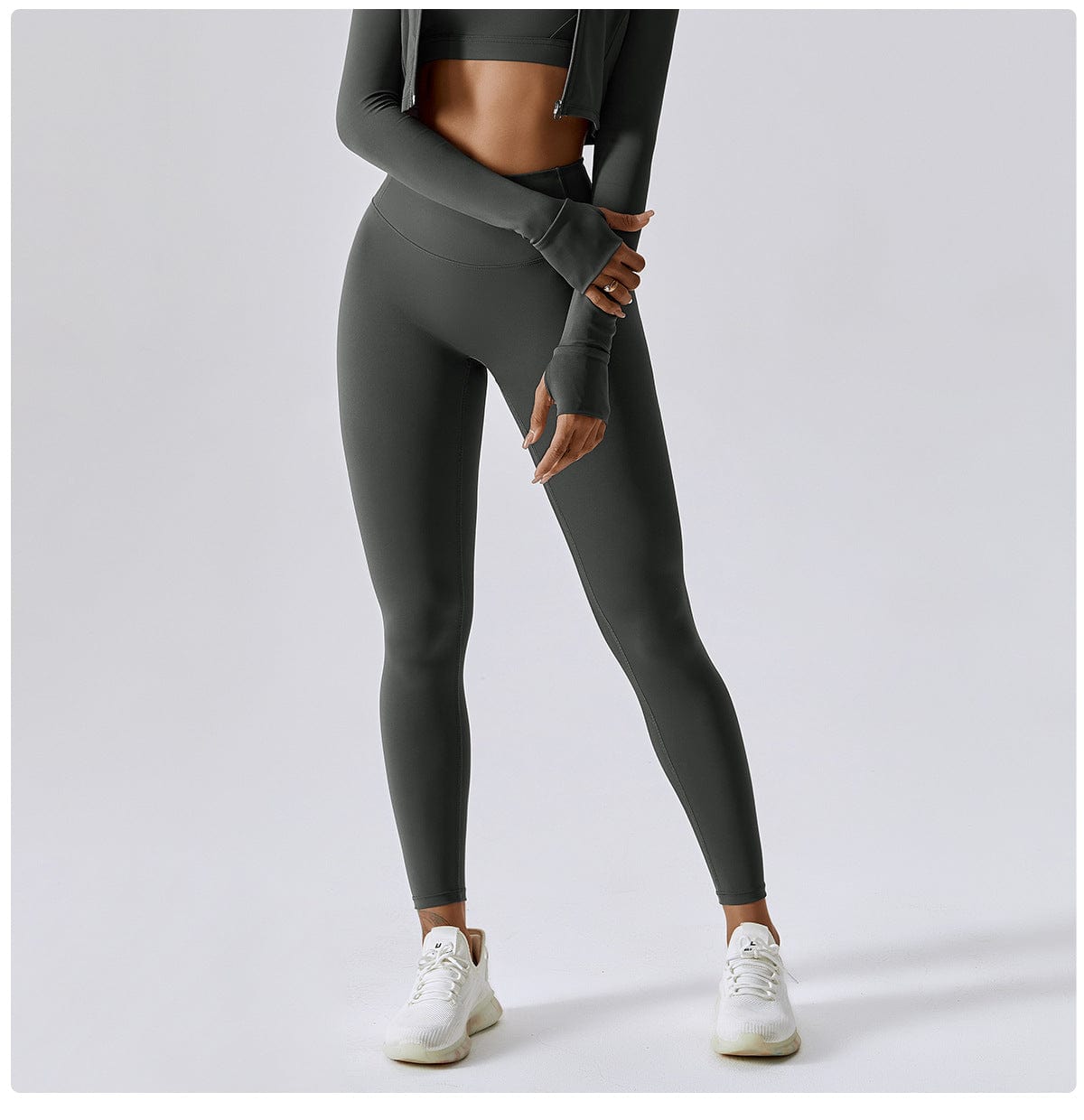 Women's High Waist Tummy Control Gym Shaping Leggings