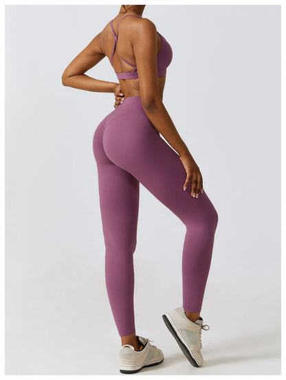 Women's High Waist Tummy Control Gym Shaping Leggings
