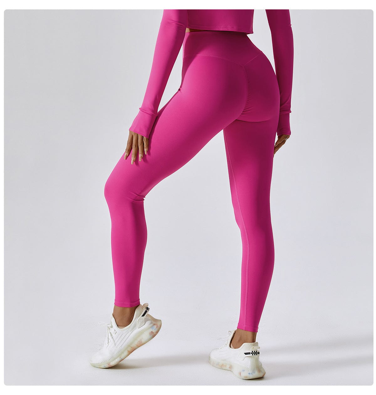 Women's High Waist Tummy Control Gym Shaping Leggings