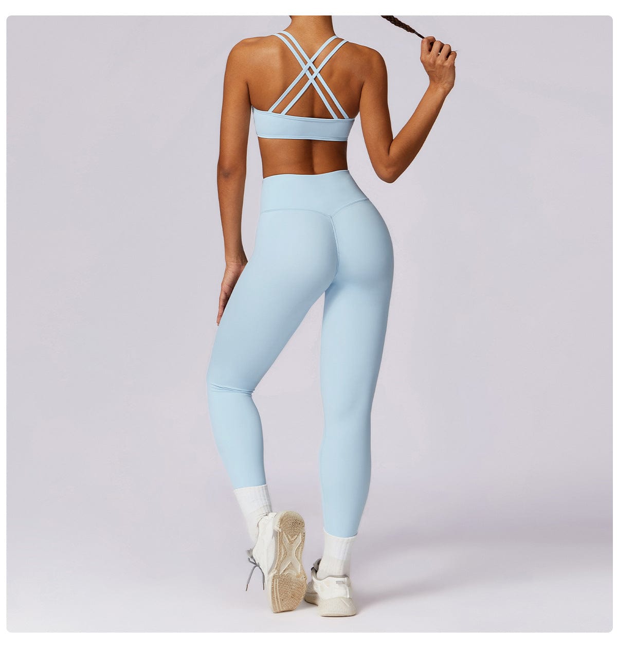 Women's High Waist Tummy Control Gym Shaping Leggings