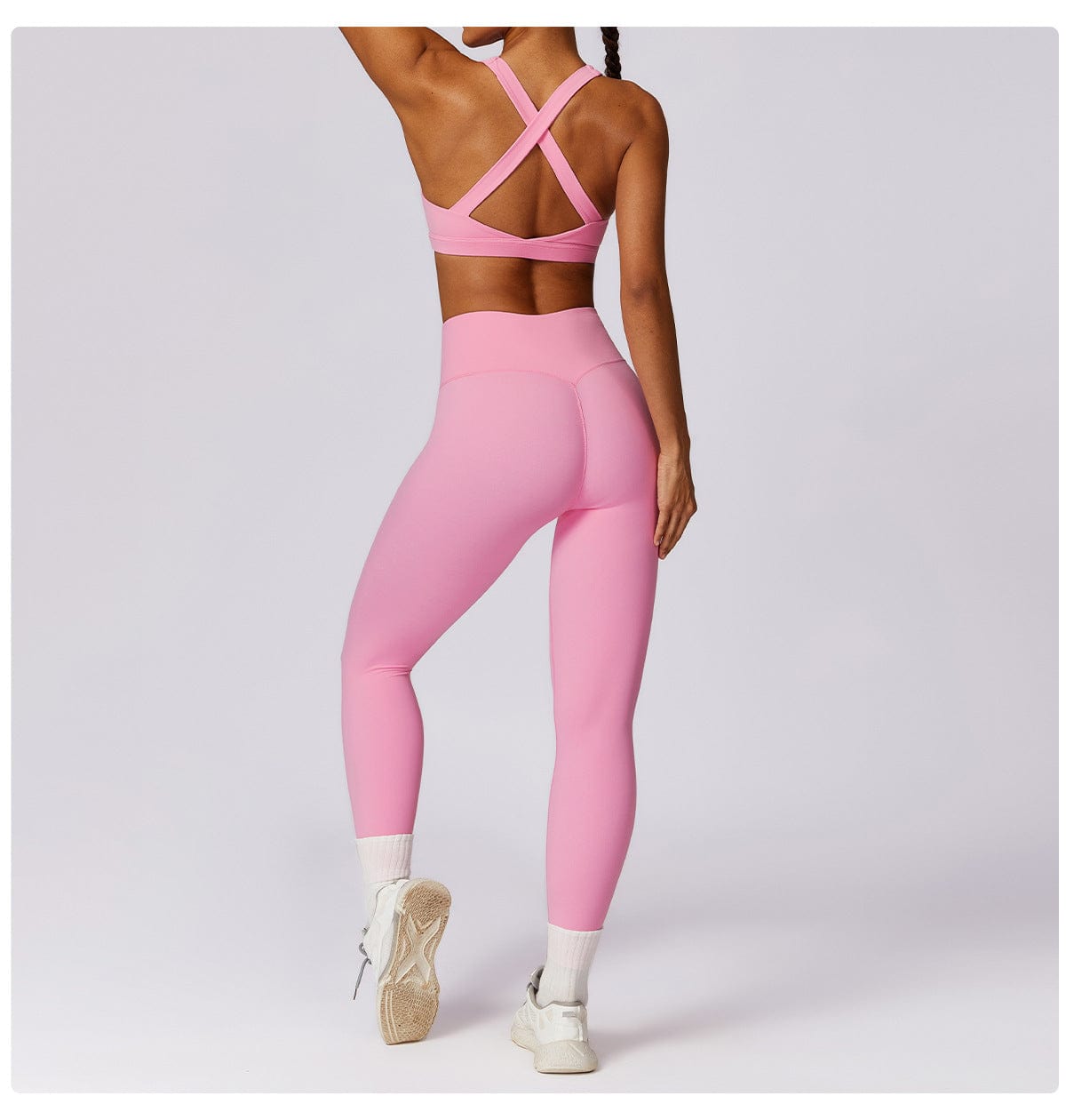 Women's High Waist Tummy Control Gym Shaping Leggings