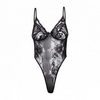 Lace Shapewear Bodysuit With Built-In Bra