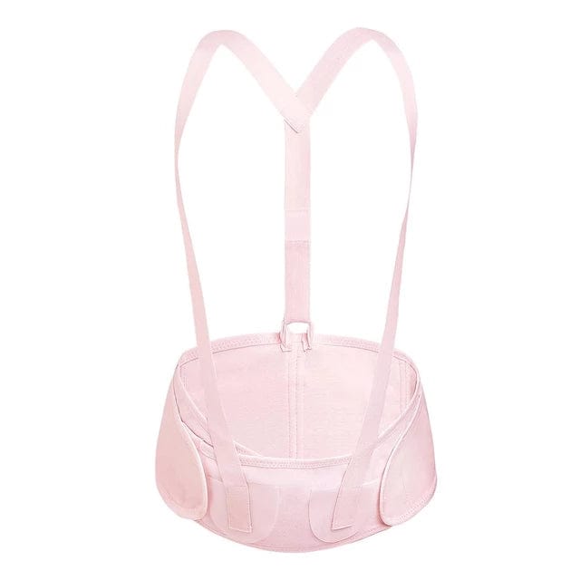 Pregnancy Belly Maternity Support Belt With Shoulders Straps and Back Waist Band Lumbar Brace Shapewear