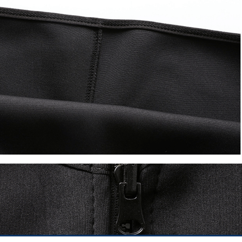 Men Seamless Slimming Compression Body Shaper Corset Sauna Suit
