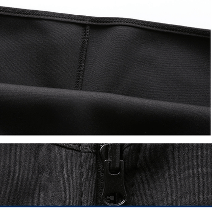 Men Seamless Slimming Compression Body Shaper Corset Sauna Suit