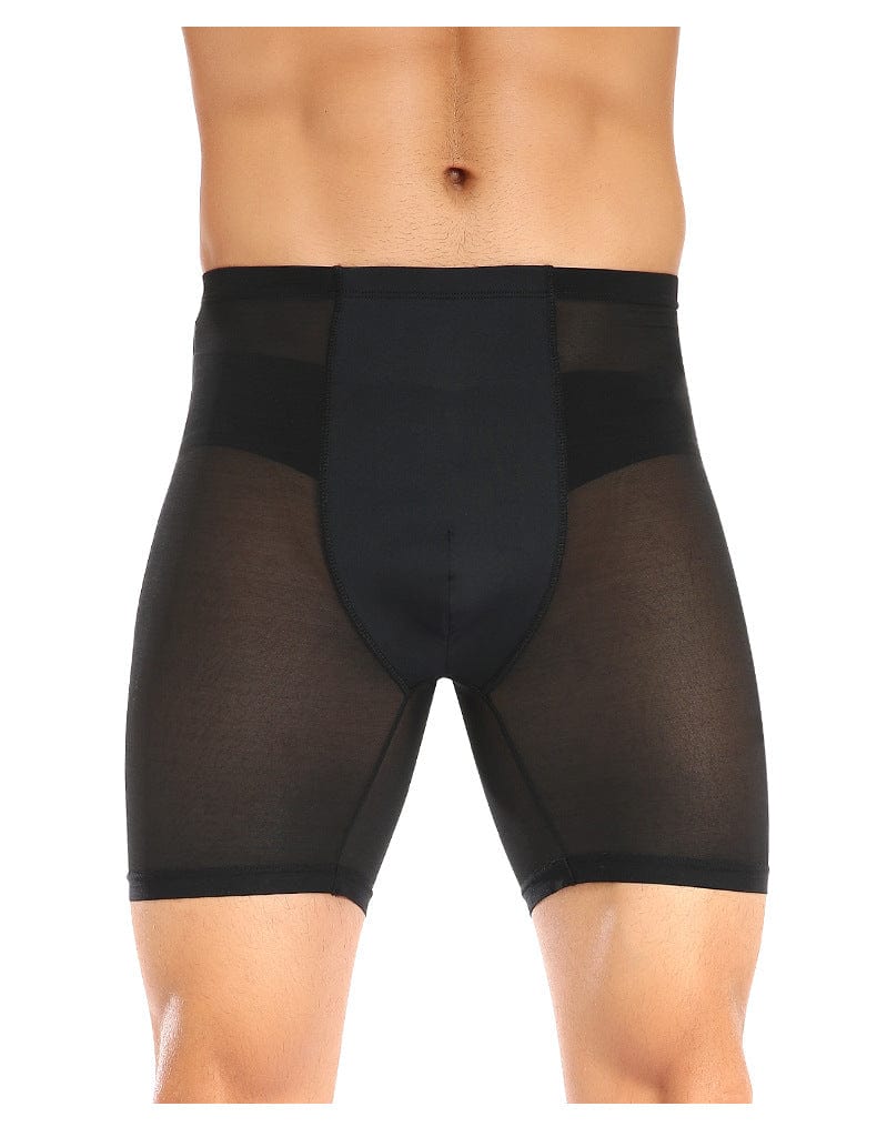 Men Hip Lifting Shapewear Compression Boxer Shorts