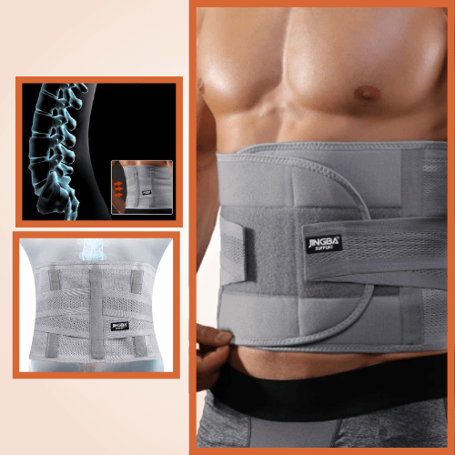 Men Corset Waist trainer Back Support Neoprene Cincher