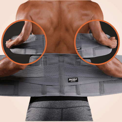 Men Corset Waist trainer Back Support Neoprene Cincher
