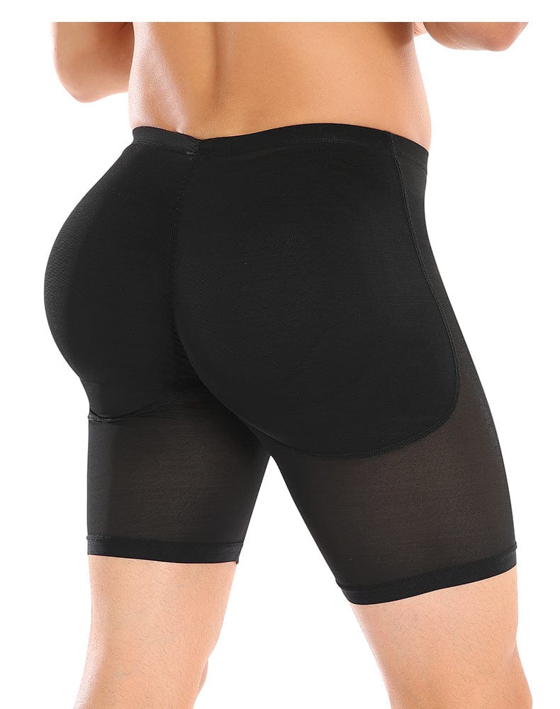 Men Hip Lifting Shapewear Compression Boxer Shorts