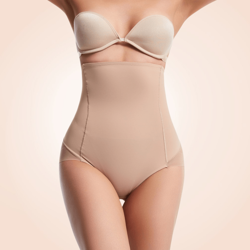 High Waist Underdress Panty Body Sculpting Shapewear Mesh Back Panty