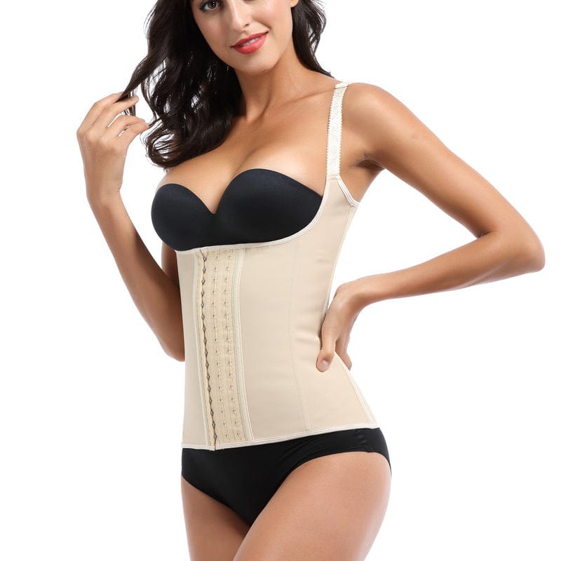 Women Corset Waist Trainer Underbust With Hooks