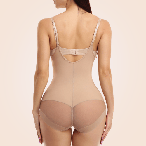 One Piece Waist Sculpting Mesh Underwear Bodyshaper
