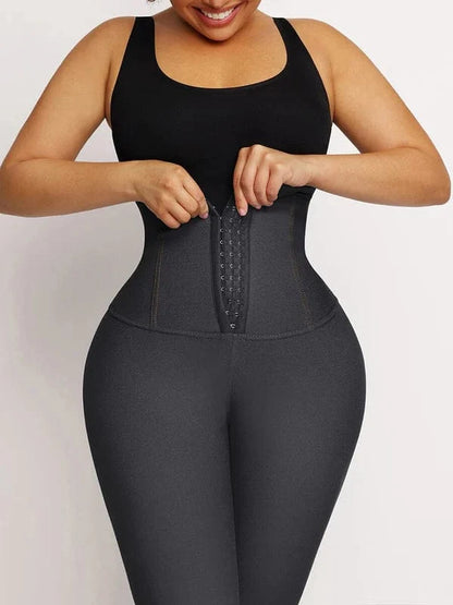High Waist Denim Tummy Control Shaper Pants