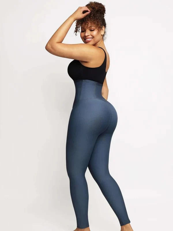 High Waist Denim Tummy Control Shaper Pants