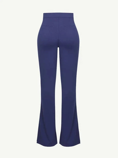 High-Waisted Flare Pants with Tummy Control and Leg Shaping