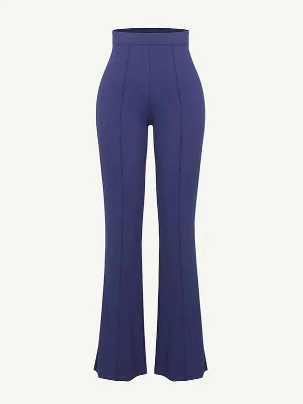 High-Waisted Flare Pants with Tummy Control and Leg Shaping