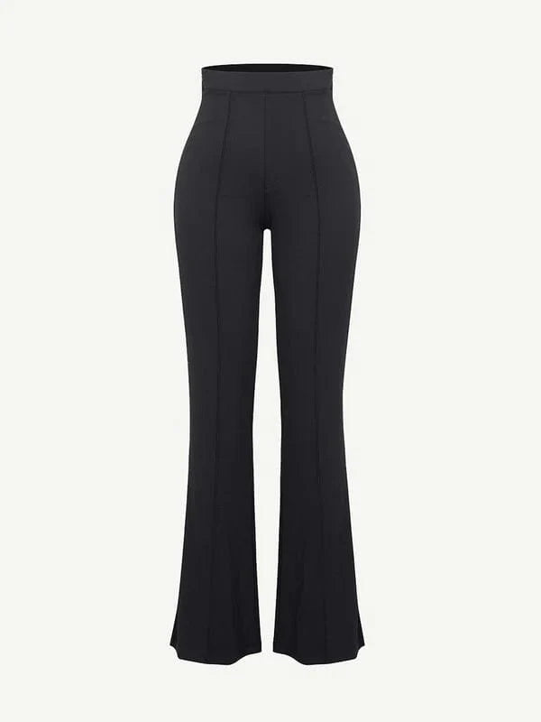 High-Waisted Flare Pants with Tummy Control and Leg Shaping