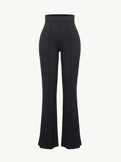 High-Waisted Flare Pants with Tummy Control and Leg Shaping