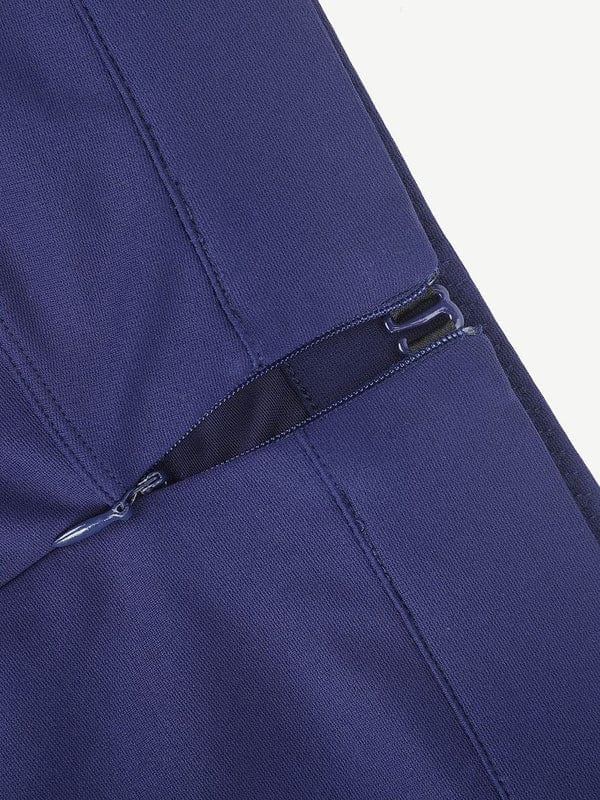 Women Straight Leg Pants with Built-In Shapewear Shorts