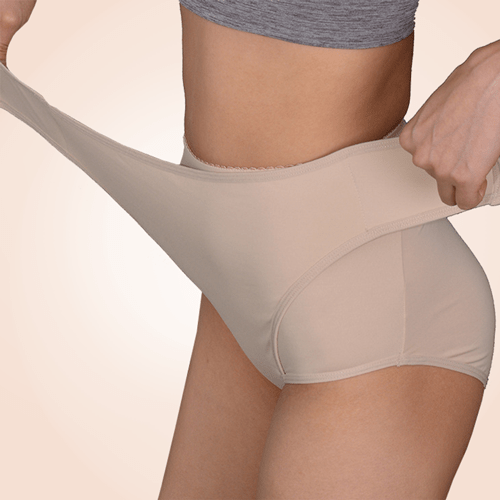 Firm Compression Adjustable Velcro Belly Wrap Postpartum Panty